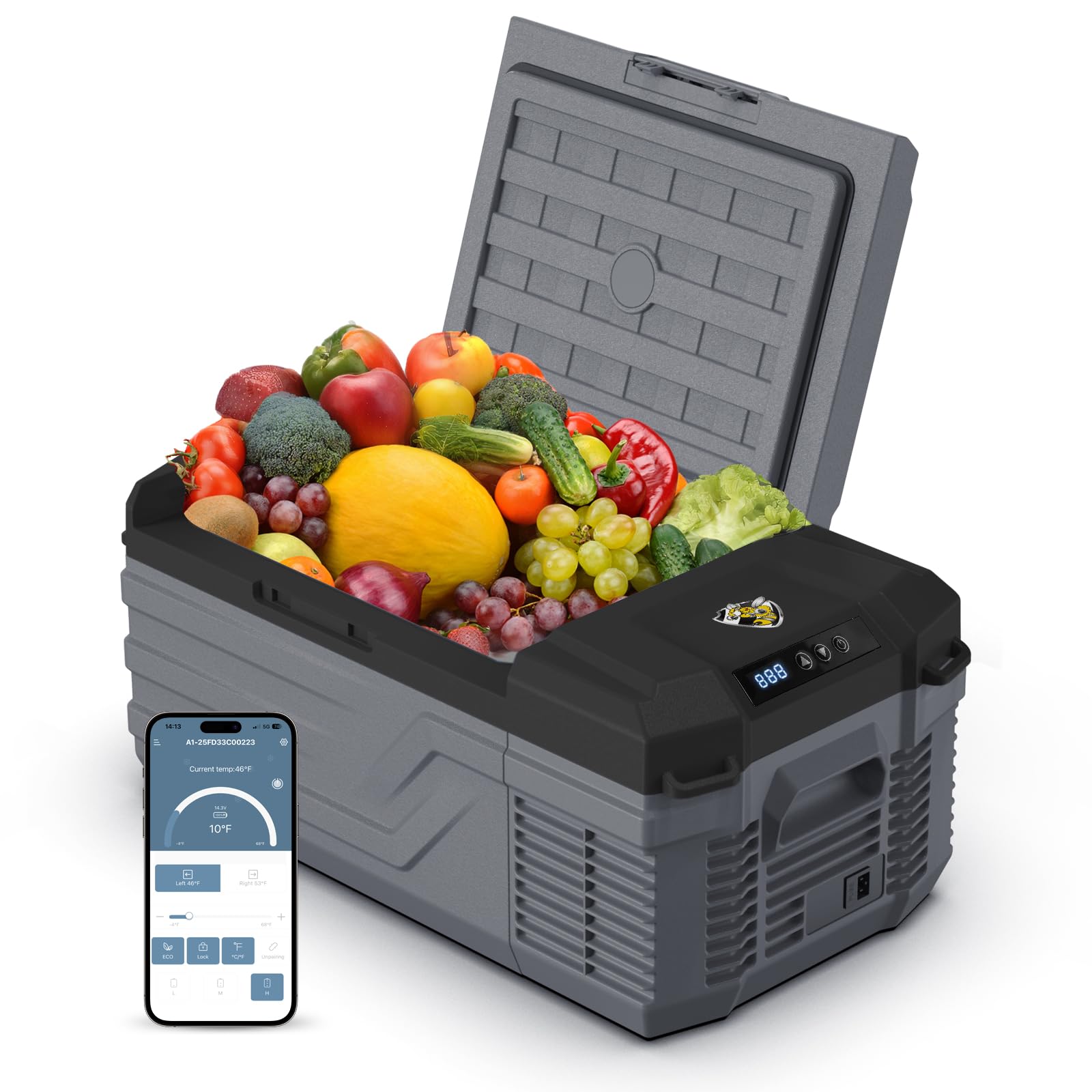 Amazon.com: YELLOW JACKET 12 Volt Car Refrigerator, 16 Quart